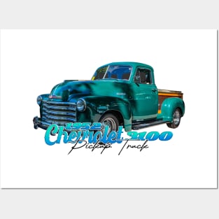 1952 Chevrolet 3100 Pickup Truck Posters and Art